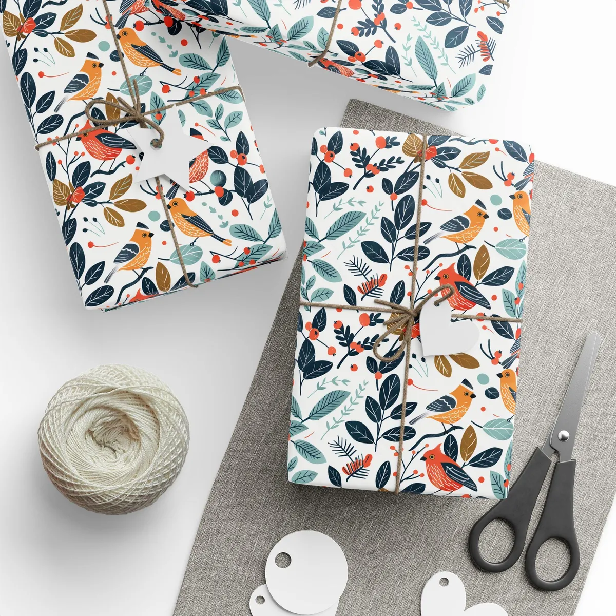 Birdies Wrapping Paper — view 2