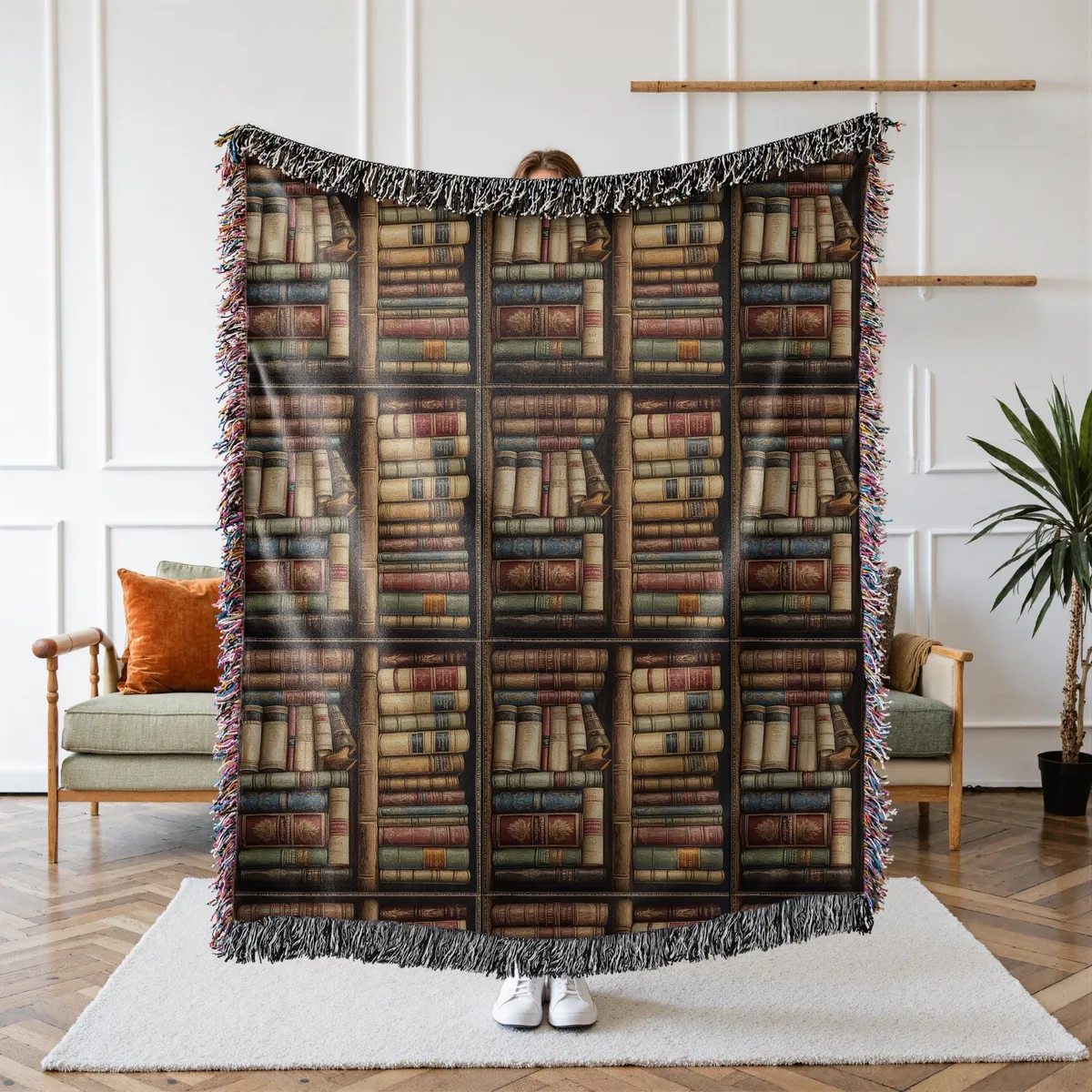 Book-Tok Woven Blanket — view 1