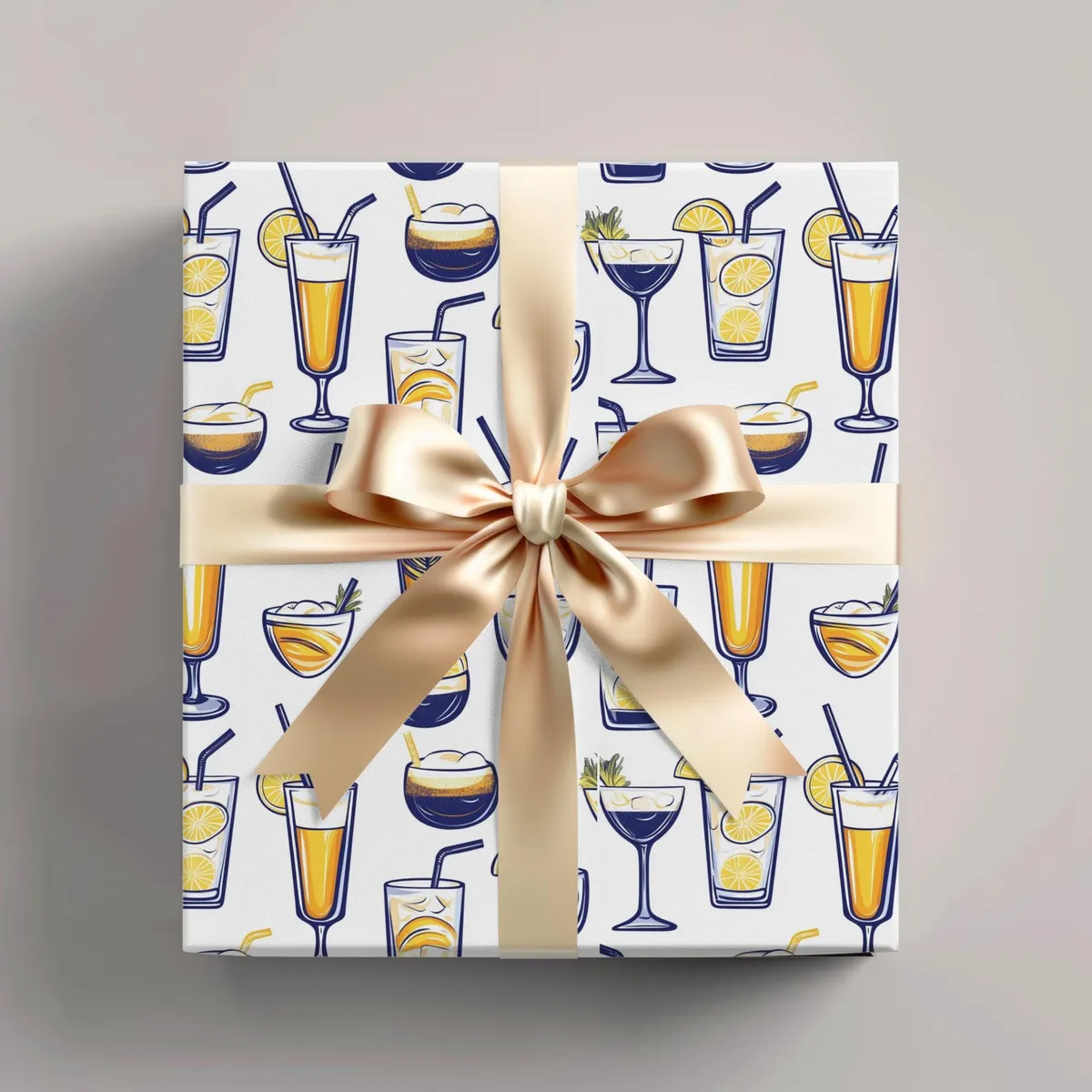 Cocktail Wrapping Paper β view 1