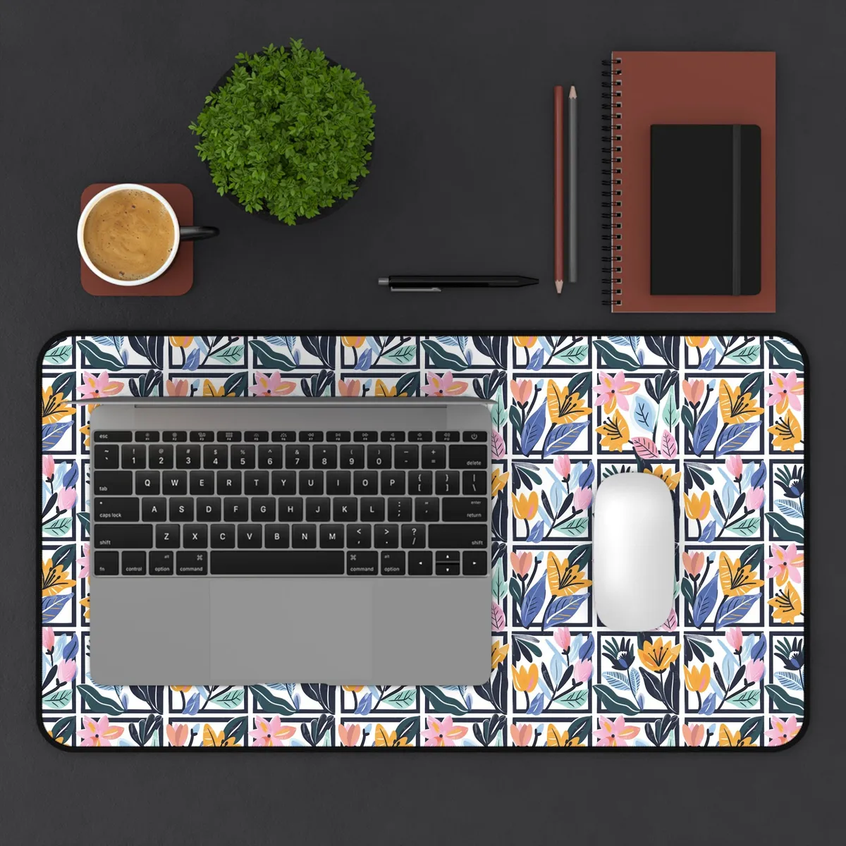 Floral Desk Mat โ view 1