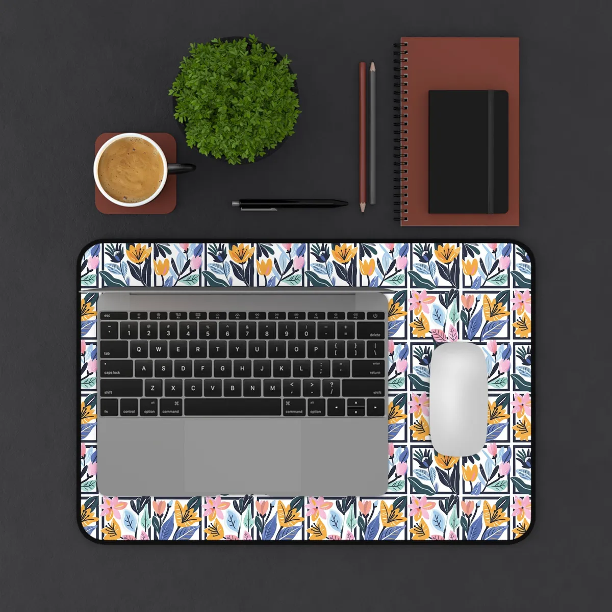 Floral Desk Mat โ view 2