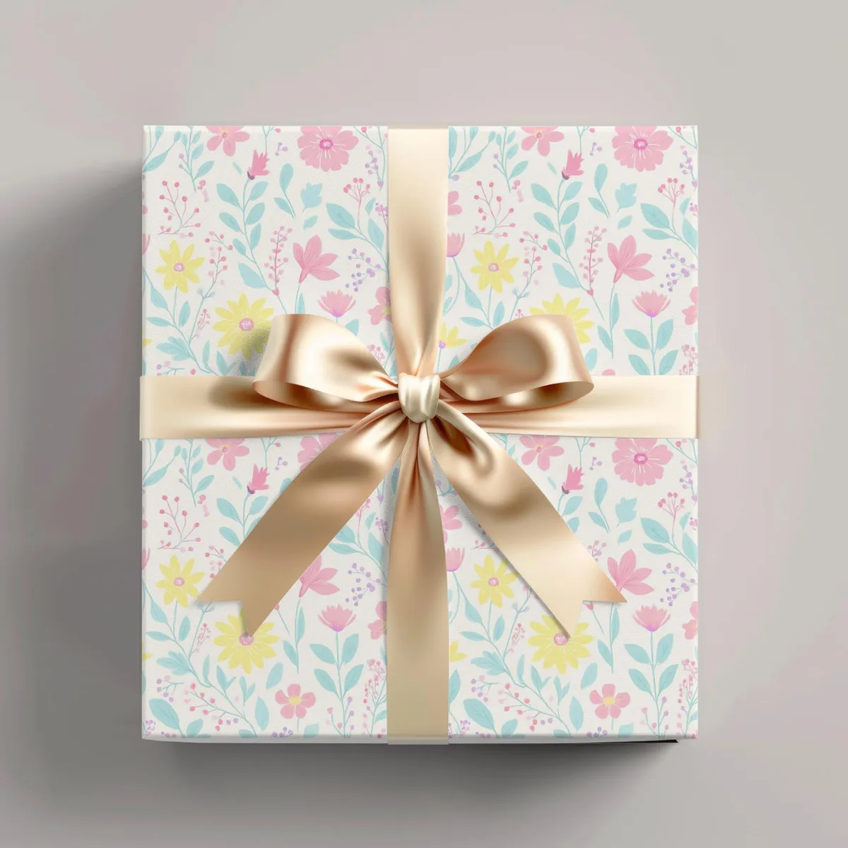 Floral Wrapping Paper — view 1