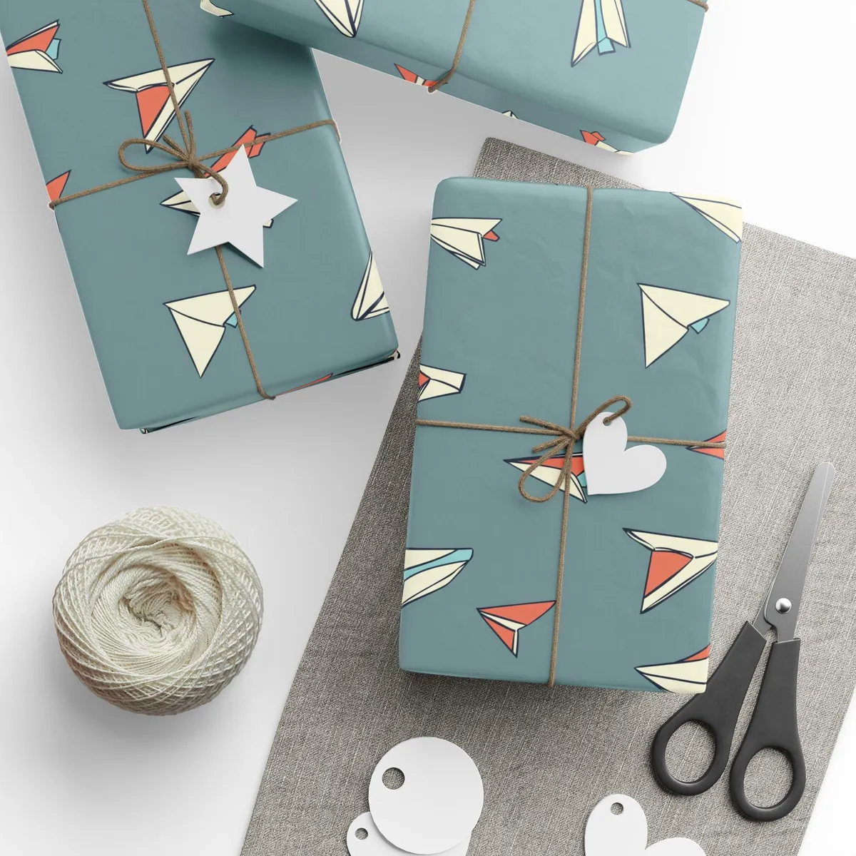Fly Like Paper Airplanes Wrapping Paper β view 2