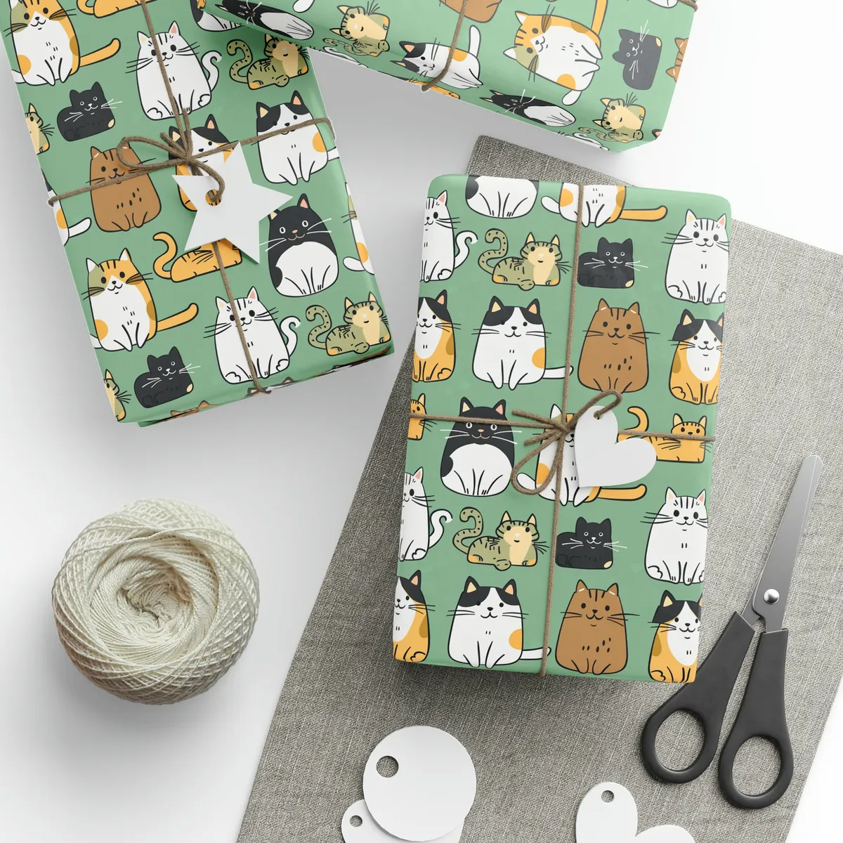 Purrfect Cats Gift Wrapping Paper — view 1