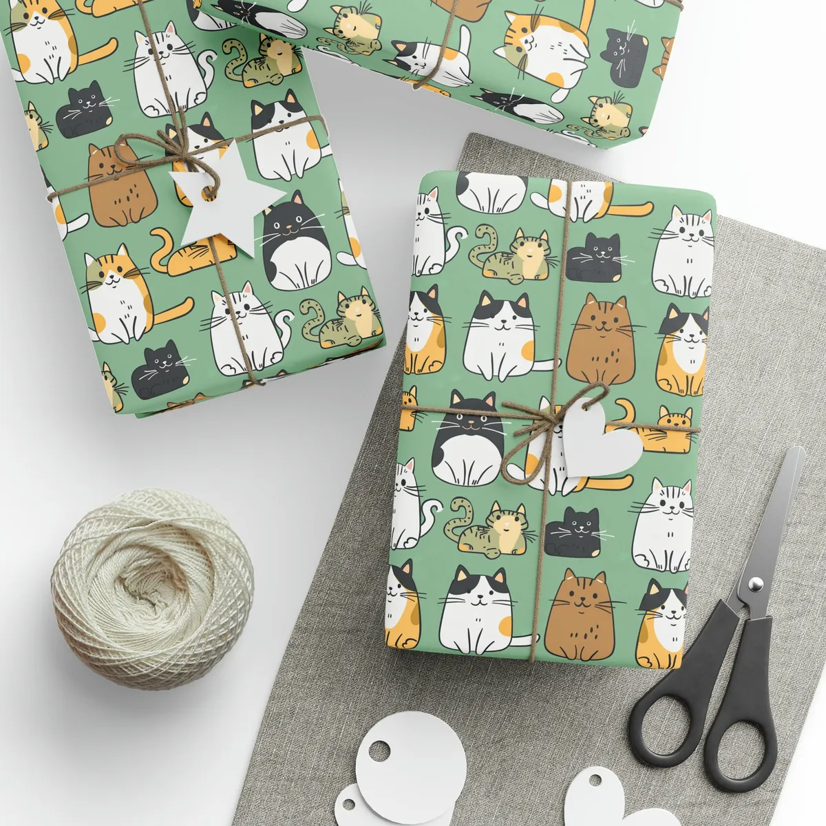 Purrfect Cats Gift Wrapping Paper — view 2