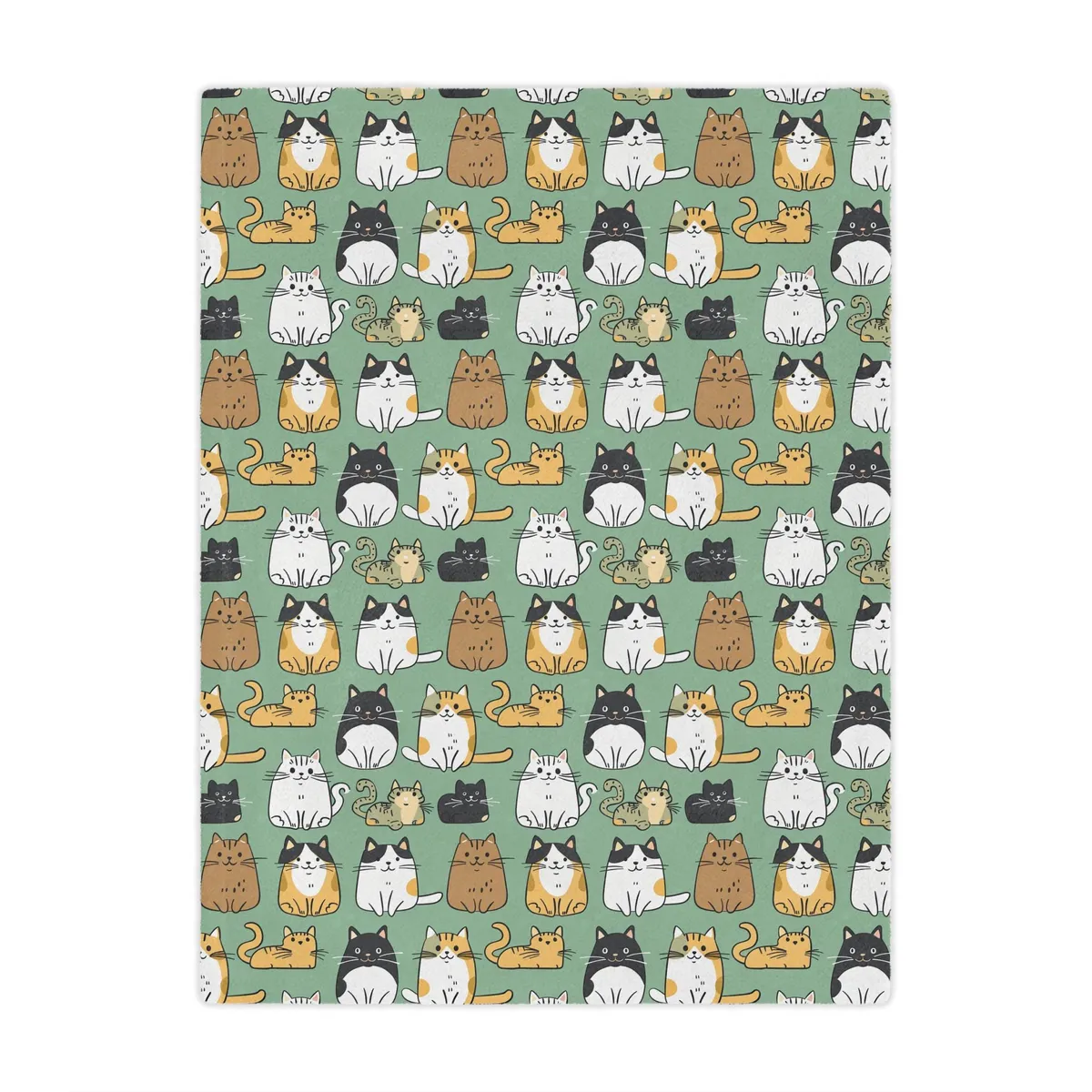 Purrfect Cats Microfiber Fleece Blanket — view 2