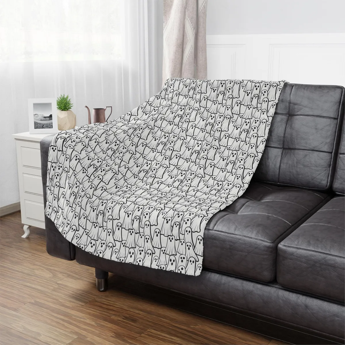 The Most Ghosts Microfiber Blanket — view 1