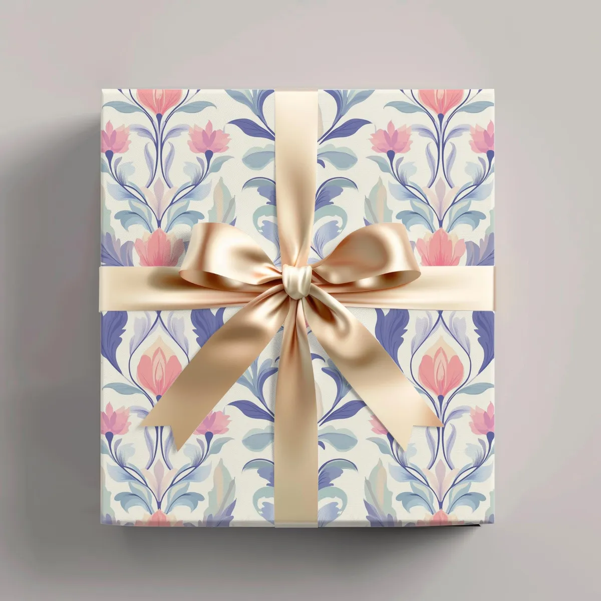 Vintage Floral Wrapping Paper — view 1
